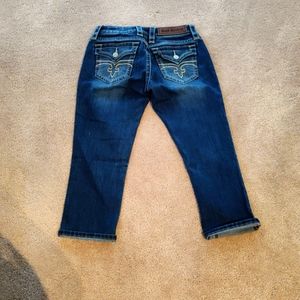 Rock Revival Jessica capris size 26